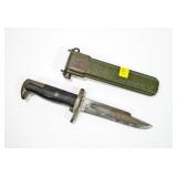 U.S. UOS 1842 M1 knife/bayonet with as is scabbard