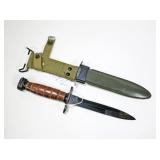Japanese made U.S. M4 knife/bayonet marked