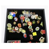 Lot, military pins plus Vietnam patch