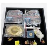 Lot, pins and buckles