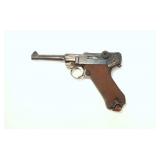 DWM Luger Military dated 1918 9mm semi-auto,