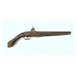 Flintlock pistol .65 Cal., 10.5" round barrel,