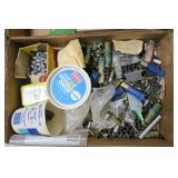 Lot, brass, bullets, shotgun shells