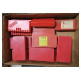 Lot, reloads: .38 Spl, .45 ACP, .357 Roberts,