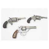 3- Antique revolvers: Hood Firearms "Wide