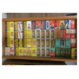 Lot, 60 small boxes and a large variety of .22