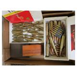 Lot, loose ammo: 8mm, 22
