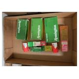 Lot, ammo: .38 Spl, .35 REM, .22