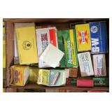 Lot, partial boxes ammo: .357, .38 Spl, .300 Sav,