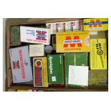 Lot, partial ammo: .218 BEE, .270 WIN, .32 S &W,