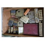 Lot, mostly military ammo: .30 Cal or clips, 7.62