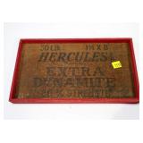 Lot, Hercules Dynamic framed wood box end plus