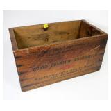 Western Wood ammo box "Loaded Shot Shell"