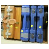 Lot, gun cases, pistol