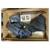 Lot, holster, pistol rug, scope rings, police
