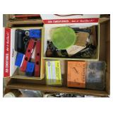 Lot, reload bars, 5 gun parts, rear sight elevator