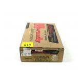 Box Hornady .444 Marlin 265-grain FTX cartridges