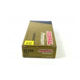 Box Federal Premium .22-250 REM 55-grain