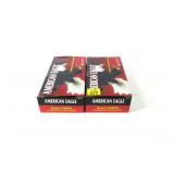 2 - Boxes American Eagle 9mm Luger 124-grain