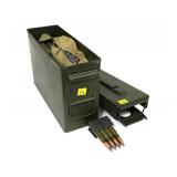 Lot, 15 8-round clips of M1 .30-06 cartridges