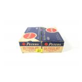 2- Boxes Peters .22 REM Jet 40-grain SP