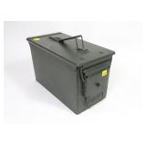 Metal ammunition can