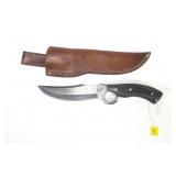 Kevin Johnson custom knife, Finger loop Kirpon