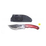 Kevin Johnson custom knife, Tracker D2 tool steel