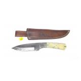 Kevin Johnson custom knife, Drop Point custom