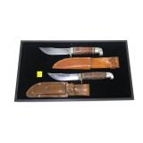 2- Western knives with sheaths