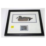Ducks Unlimited 1998 federal stap framed and
