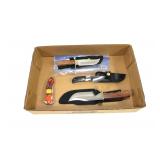 Lot, 4 knives including NRA, Remington pocket