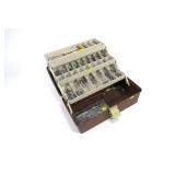 Plano tackle box with sinkers and jigs