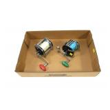 Lot, 2 Penn reels: Penn Long Beach 65 and