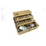 Fenwick tackle box with contents