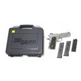 SIG Sauer Model 1911 Stainless .45 auto, 4"