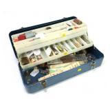 Tackle box with contents