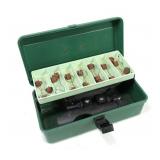 Tackle box of line holders