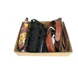 Lot- assorted holsters, pistol case