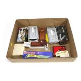 Lot - assorted pocket and utility knives including