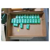 Lot, RCBS bullet collets: .338, .270, 6mm, 7mm,