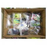 Lot, multi-color jigs