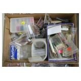 Lot, jigs and lure parts