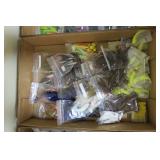 Lot, multi-color jigs