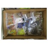 Lot, multi-color jigs