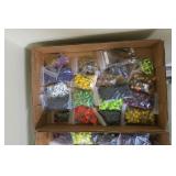 Lot, multi-color jigs