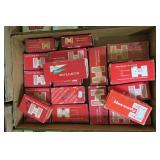 Lot, Hornady bullets: .30 Cal, 16 partial boxes, 4