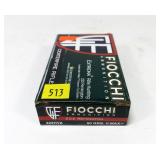Box of Fiocchi .22 Remington 50-grain V-Max
