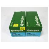 2- Bricks of 50 Remington .22 LR cartridges