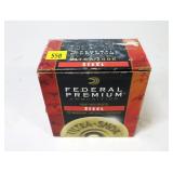 Box of Federal Premium 12 Ga. 3" steel shot shells
